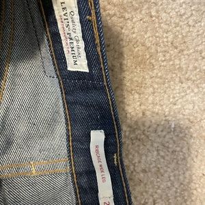 Levi Wedgie Rib cage jeans size 24